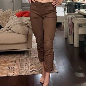 PAIGE Cropped Mayslie Pants